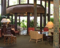 Lobby at Paradise Point Resort & Spa, San Diego, California.