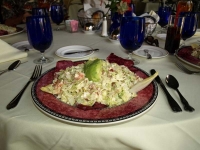 Chopped cobb salad with panache.